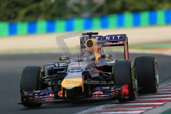 World © Octane Photographic Ltd. 26th July 2014. German GP, Hockenheim. Formula 1 Practice 3. Infiniti Red Bull Racing RB10 - Sebastian Vettel. Digital Ref: 1064LB1D1934