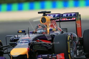 World © Octane Photographic Ltd. Saturday 19th July 2014. German GP, Hockenheim. Formula 1 Practice 3. Infiniti Red Bull Racing RB10 - Sebastian Vettel. Digital Ref: 1064LB1D1936