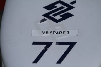 World © Octane Photographic Ltd. Sunday 27th July 2014. Hungarian GP, Hungaroring - Budapest. Williams Martini Racing FW36 – Valtteri Bottas spare nose. Digital Ref: 1072CB7D8197