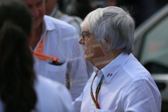 World © Octane Photographic Ltd. Sunday 27th July 2014. Hungarian GP, Hungaroring - Budapest. F1 Boss - Bernie Ecclestone. Digital Ref: 1072LB1D2910