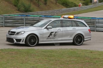 World © Octane Photographic Ltd. Saturday 26th July 2014. Hungarian GP, Hungaroring - Budapest. Qualifying. F1 Safety Car. Digital Ref: 1065CB7D7783