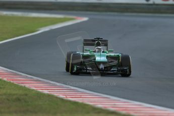 World © Octane Photographic Ltd. Saturday 26th July 2014. Hungarian GP, Hungaroring - Budapest. Qualifying. Caterham F1 Team CT05 – Kamui Kobayashi. Digital Ref: 1065LB1D1941