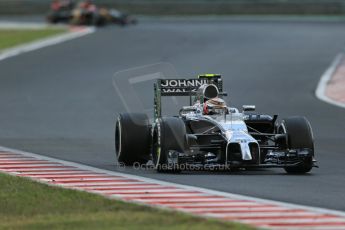 World © Octane Photographic Ltd. Saturday 26th July 2014. Hungarian GP, Hungaroring - Budapest. Qualifying. McLaren Mercedes MP4/29 – Kevin Magnussen. Digital Ref: 1065LB1D1955