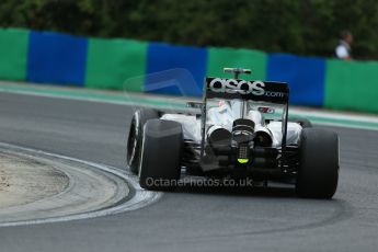 World © Octane Photographic Ltd. Saturday 26th July 2014. Hungarian GP, Hungaroring - Budapest. Qualifying. McLaren Mercedes MP4/29 – Kevin Magnussen. Digital Ref: 1065LB1D2152