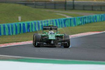 World © Octane Photographic Ltd. Saturday 26th July 2014. Hungarian GP, Hungaroring - Budapest. Qualifying. Caterham F1 Team CT05 – Marcus Ericsson. Digital Ref: 1065LB1D2298