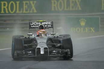 World © Octane Photographic Ltd. Sunday 27th July 2014. Hungarian GP, Hungaroring - Budapest. Race. McLaren Mercedes MP4/29 – Kevin Magnussen. Digital Ref: 1073CB7D6865