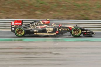 World © Octane Photographic Ltd. Sunday 27th July 2014. Hungarian GP, Hungaroring - Budapest. Race. Lotus F1 Team E22 – Pastor Maldonado. Digital Ref: 1073CB7D8480