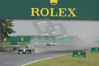 World © Octane Photographic Ltd. Sunday 27th July 2014. Hungarian GP, Hungaroring - Budapest. Race. Mercedes AMG Petronas F1 W05 Hybrid - Nico Rosberg. Digital Ref: 1073CB7D8510