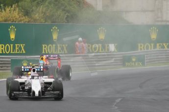 World © Octane Photographic Ltd. Sunday 27th July 2014. Hungarian GP, Hungaroring - Budapest. Race. Williams Martini Racing FW36 – Valtteri Bottas. Digital Ref: 1073CB7D8521