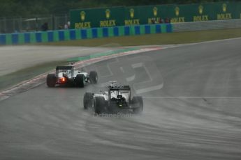 World © Octane Photographic Ltd. Sunday 27th July 2014. Hungarian GP, Hungaroring - Budapest. Race. McLaren Mercedes MP4/29 – Kevin Magnussen. Digital Ref: 1073LB1D3404