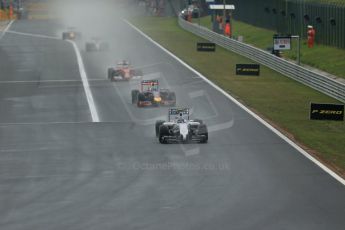 World © Octane Photographic Ltd. Sunday 27th July 2014. Hungarian GP, Hungaroring - Budapest. Race. Williams Martini Racing FW36 – Valtteri Bottas. Digital Ref: 1073LB1D3439