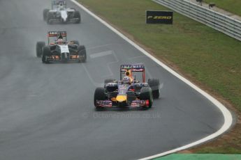World © Octane Photographic Ltd. Sunday 27th July 2014. Hungarian GP, Hungaroring - Budapest. Race. Infiniti Red Bull Racing RB10 – Daniel Ricciardo. Digital Ref: 1073LB1D3458