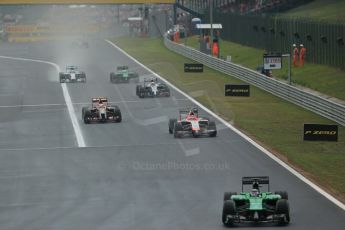 World © Octane Photographic Ltd. Sunday 27th July 2014. Hungarian GP, Hungaroring - Budapest. Race. Marussia F1 Team MR03 - Max Chilton. Digital Ref: 1073LB1D3537