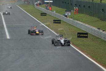 World © Octane Photographic Ltd. Sunday 27th July 2014. Hungarian GP, Hungaroring - Budapest. Race. McLaren Mercedes MP4/29 - Jenson Button. Digital Ref: 1073LB1D3581