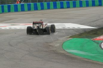 World © Octane Photographic Ltd. Sunday 27th July 2014. Hungarian GP, Hungaroring - Budapest. Race. Lotus F1 Team E22 - Romain Grosjean. Digital Ref: 1073LB1D3716