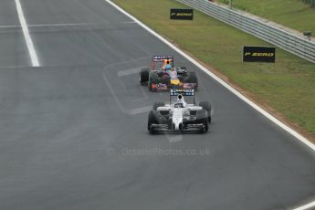 World © Octane Photographic Ltd. Sunday 27th July 2014. Hungarian GP, Hungaroring - Budapest. Race. Williams Martini Racing FW36 – Valtteri Bottas. Digital Ref: 1073LB1D3744