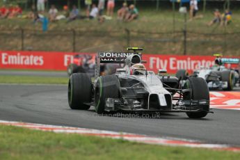 World © Octane Photographic Ltd. Sunday 27th July 2014. Hungarian GP, Hungaroring - Budapest. Race. McLaren Mercedes MP4/29 – Kevin Magnussen. Digital Ref: 1073LB1D3801
