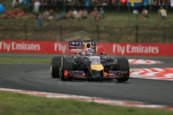 World © Octane Photographic Ltd. Sunday 27th July 2014. Hungarian GP, Hungaroring - Budapest. Race. Infiniti Red Bull Racing RB10 – Daniel Ricciardo. Digital Ref: 1073LB1D3913