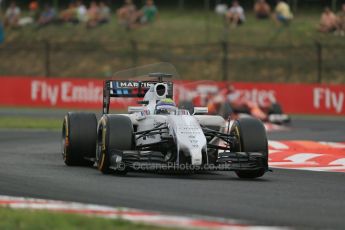 World © Octane Photographic Ltd. Sunday 27th July 2014. Hungarian GP, Hungaroring - Budapest. Race. Williams Martini Racing FW36 – Felipe Massa. Digital Ref: 1073LB1D3991