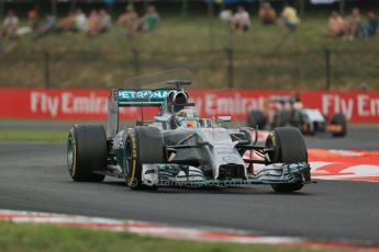 World © Octane Photographic Ltd. Sunday 27th July 2014. Hungarian GP, Hungaroring - Budapest. Race. Mercedes AMG Petronas F1 W05 Hybrid - Lewis Hamilton. Digital Ref: 1073LB1D4012