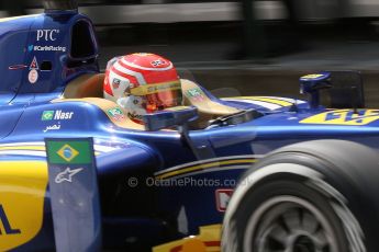 World © Octane Photographic Ltd. Friday 25th July 2014. GP2 Practice – Hungarian GP, Hungaroring - Budapest. Felipe Nasr - Carlin. Digital Ref :