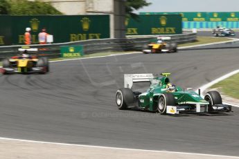 World © Octane Photographic Ltd. Friday 25th July 2014. GP2 Practice – Hungarian GP, Hungaroring - Budapest. Tom Dillmann - EQ8 Caterham Racing. Digital Ref :