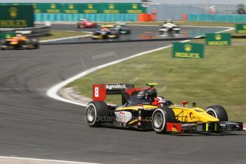 World © Octane Photographic Ltd. Friday 25th July 2014. GP2 Practice – Hungarian GP, Hungaroring - Budapest. Stephane Richelmi – DAMS. Digital Ref :