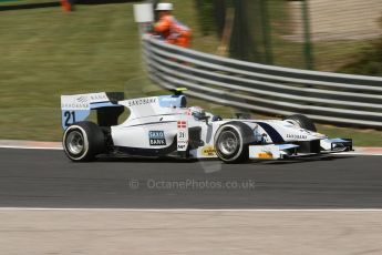 World © Octane Photographic Ltd. Friday 25th July 2014. GP2 Practice – Hungarian GP, Hungaroring - Budapest. Marco Sorensen - MP Motorsport. Digital Ref :