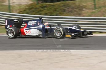 World © Octane Photographic Ltd.  Friday 25th July 2014. GP2 Practice – Hungarian GP, Hungaroring - Budapest. Mitch Evans - RT Russian Time. Digital Ref :