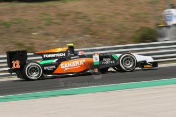 World © Octane Photographic Ltd. Friday 25th July 2014. GP2 Practice – Hungarian GP, Hungaroring - Budapest. Jon Lancaster - Hilmer Motorsport. Digital Ref: