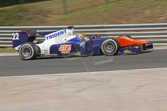 World © Octane Photographic Ltd. Friday 25th July 2014. GP2 Practice – Hungarian GP, Hungaroring - Budapest. Sergio Canamasas - Trident. Digital Ref :