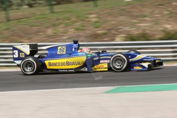 World © Octane Photographic Ltd. Friday 25th July 2014. GP2 Practice – Hungarian GP, Hungaroring - Budapest. Felipe Nasr - Carlin. Digital Ref :