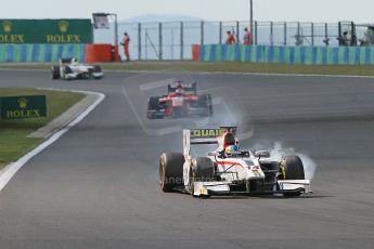 World © Octane Photographic Ltd. Friday 25th July 2014. GP2 Qualifying – Hungarian GP, Hungaroring - Budapest. Adrian Quaife-Hobbs - Rapax. Digital Ref : 1059CB7D7039