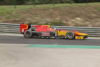 World © Octane Photographic Ltd. Sunday 27th July 2014. GP2 Race 2 – Hungarian GP - Hungaroring, Budapest. Stefano Coletti with side sidepod- Racing Engineering. Digital Ref : 1070CB7D8337