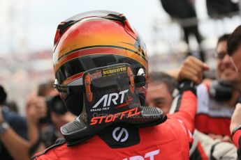 World © Octane Photographic Ltd. Sunday 27th July 2014. GP2 Race 2 – Hungarian GP - Hungaroring, Budapest. Stoffel Vandoorne (1st) - ART Grand Prix. Digital Ref : 1070LB1D3094