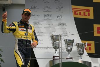 World © Octane Photographic Ltd. Sunday 27th July 2014. GP2 Race 2 – Hungarian GP - Hungaroring, Budapest. Felipe Nasr (3rd) - Carlin. Digital Ref : 1070LB1D3113