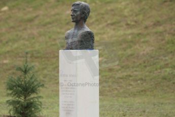 World © Octane Photographic Ltd. Thursday 24th July 2014. Hungarian GP, Hungaroring - Budapest. Formula 1. Ayrton Senna Memorial. Digital Ref: