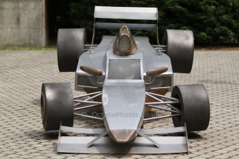 World © Octane Photographic Ltd. Thursday 24th July 2014. Hungarian GP, Hungaroring - Budapest. Formula 1 World Champions statues. Digital Ref: