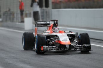 World © Octane Photographic Ltd. Tuesday 13th May 2014. Circuit de Catalunya - Spain - Formula 1 In-Season testing. Marussia F1 Team MR03 - Max Chilton. Digital Ref: