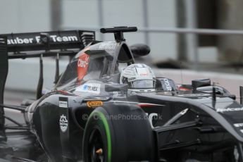 World © Octane Photographic Ltd. Tuesday 13th May 2014. Circuit de Catalunya - Spain - Formula 1 In-Season testing. Sauber C33 – Giedo van der Garde - Reserve Driver. Digital Ref :
