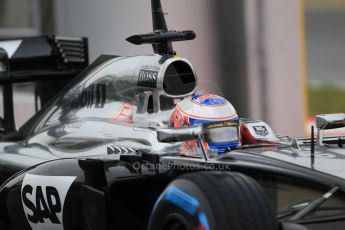 World © Octane Photographic Ltd. Tuesday 13th May 2014. Circuit de Catalunya - Spain - Formula 1 In-Season testing. McLaren Mercedes MP4/29 - Jenson Button. Digital Ref: