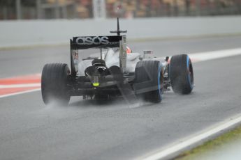 World © Octane Photographic Ltd. Tuesday 13th May 2014. Circuit de Catalunya - Spain - Formula 1 In-Season testing. McLaren Mercedes MP4/29 - Jenson Button. Digital Ref: