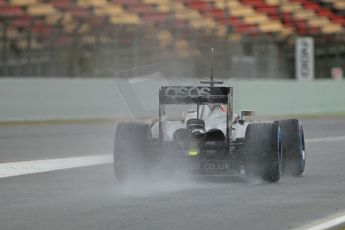 World © Octane Photographic Ltd. Tuesday 13th May 2014. Circuit de Catalunya - Spain - Formula 1 In-Season testing. McLaren Mercedes MP4/29 - Jenson Button. Digital Ref: