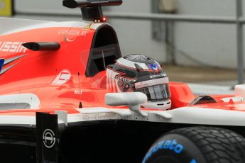 World © Octane Photographic Ltd. Tuesday 13th May 2014. Circuit de Catalunya - Spain - Formula 1 In-Season testing. Marussia F1 Team MR03 - Max Chilton. Digital Ref: