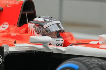 World © Octane Photographic Ltd. Tuesday 13th May 2014. Circuit de Catalunya - Spain - Formula 1 In-Season testing. Marussia F1 Team MR03 - Max Chilton. Digital Ref: