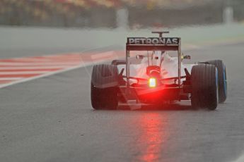 World © Octane Photographic Ltd. Tuesday 13th May 2014. Circuit de Catalunya - Spain - Formula 1 In-Season testing. Mercedes AMG Petronas F1 W05 Hybrid – Lewis Hamilton. Digital Ref: