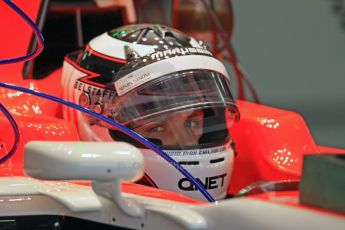World © Octane Photographic Ltd. Tuesday 13th May 2014. Circuit de Catalunya - Spain - Formula 1 In-Season testing. Marussia F1 Team MR03 - Max Chilton. Digital Ref: