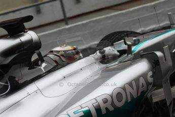 World © Octane Photographic Ltd. Tuesday 13th May 2014. Circuit de Catalunya - Spain - Formula 1 In-Season testing. Mercedes AMG Petronas F1 W05 Hybrid – Lewis Hamilton. Digital Ref: