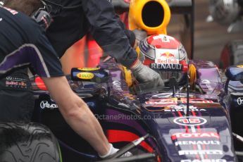 World © Octane Photographic Ltd. Tuesday 13th May 2014. Circuit de Catalunya - Spain - Formula 1 In-Season testing. Infiniti Red Bull Racing RB10 – Sebastien Buemi – Reserve Driver. Digital Ref: