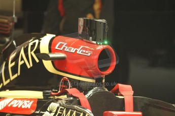 World © Octane Photographic Ltd. Tuesday 13th May 2014. Circuit de Catalunya - Spain - Formula 1 In-Season testing. Lotus F1 Team E22 – Charles Pic– Reserve Driver. Digital Ref: